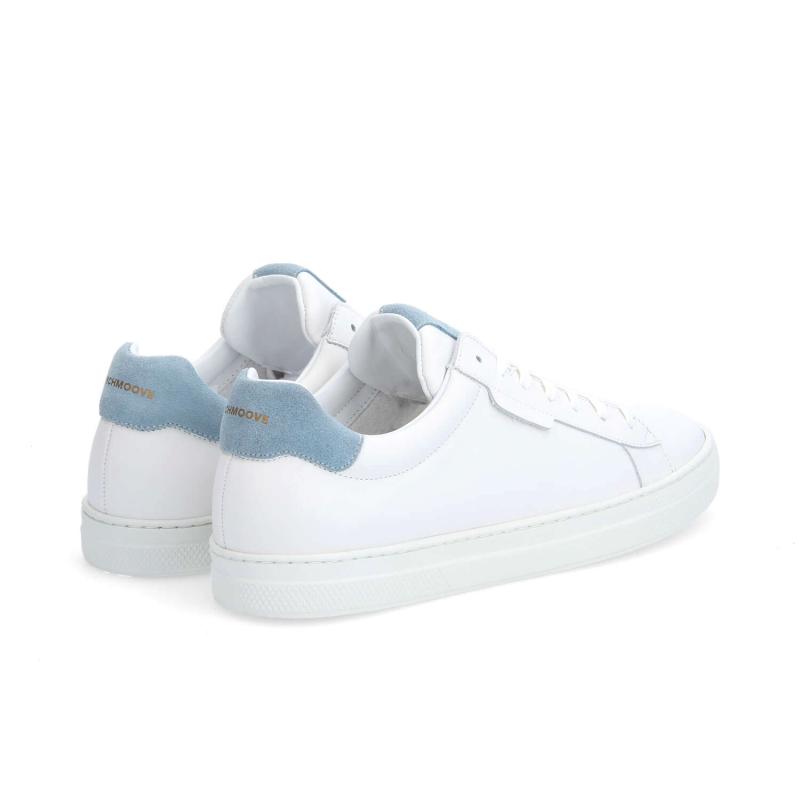 SPARK CLAY M - NAPPA/SUEDE - WHITE/BLUE